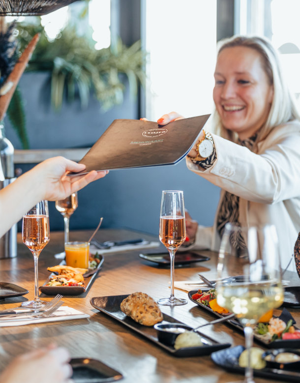 Mooie gerechten en de beste service